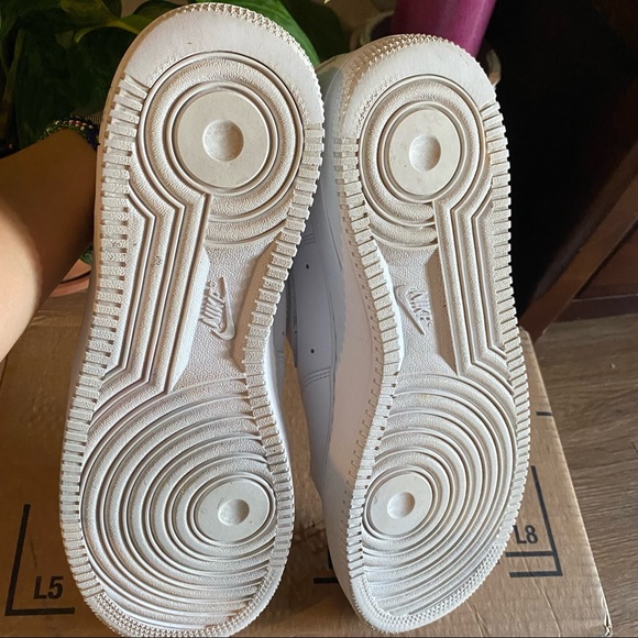 Nike Air Force 1, Size 12, White - Picture 3 of 10